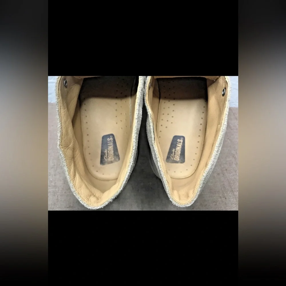No Shoelaces Clarks Originals Kids Size 3.5W Chukka Desert Boots Tan Suede India